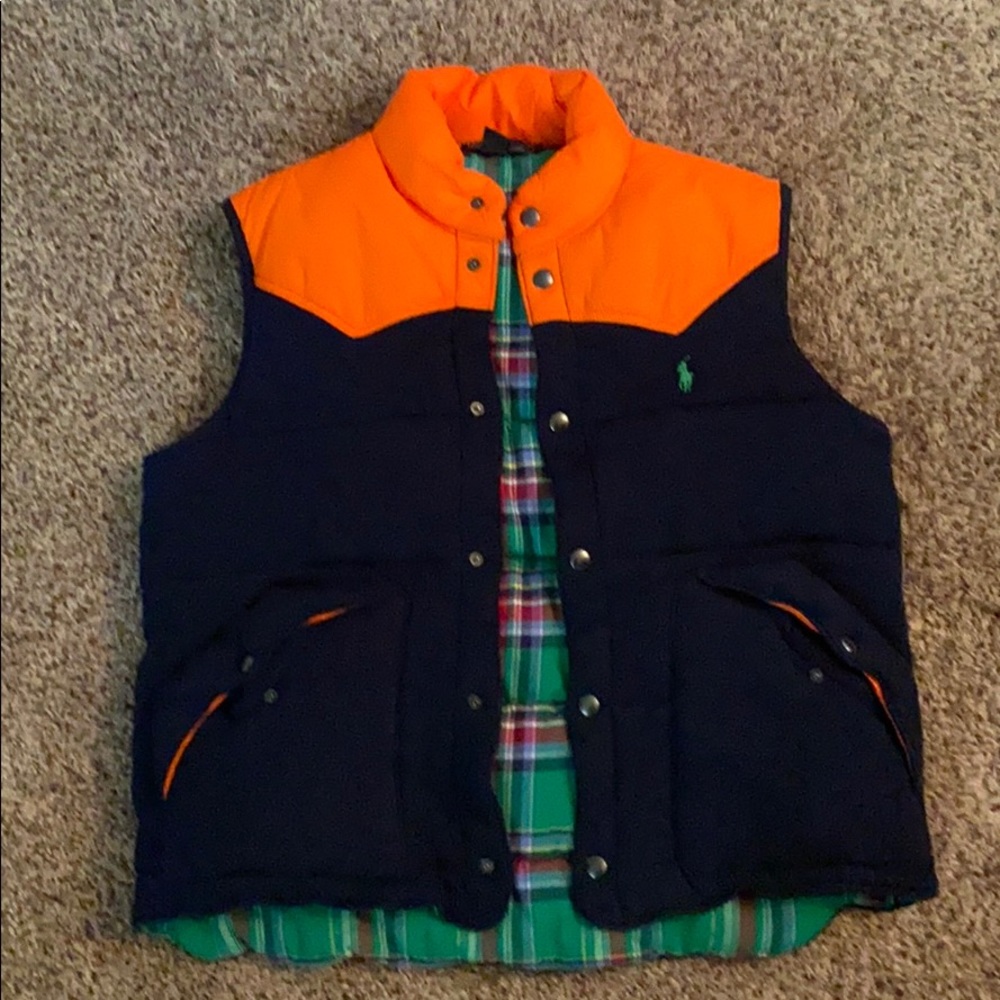Polo Ralph Lauren Vest | Blue/Orange | XL
